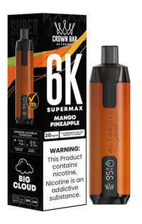 Al Fakher Supermax 6000 Disposable Vape Box of 10