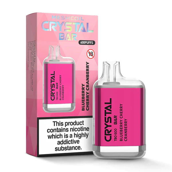 Bloody Mary TBO Crystal Bar 600 Disposable Vape Pod 10x Multipack – 20MG