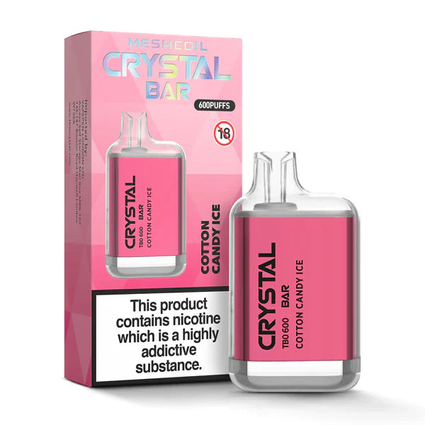 Bloody Mary TBO Crystal Bar 600 Disposable Vape Pod 10x Multipack – 20MG