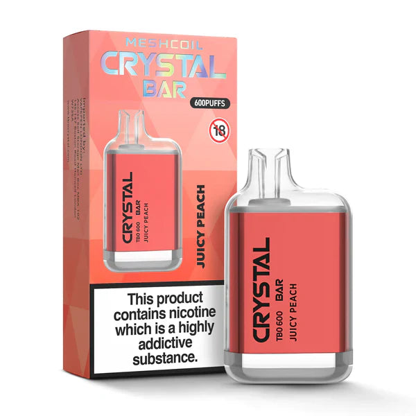 Bloody Mary TBO Crystal Bar 600 Disposable Vape Pod 10x Multipack – 20MG
