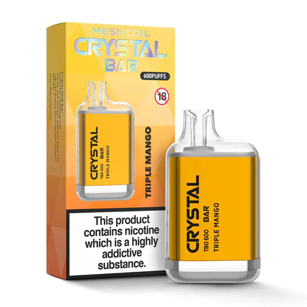 Bloody Mary TBO Crystal Bar 600 Disposable Vape Pod 10x Multipack – 20MG