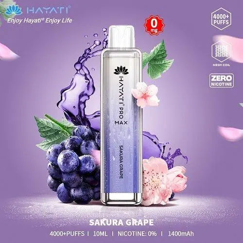 Hayati Pro Max 4000+ Disposable - Wholesale box of 10