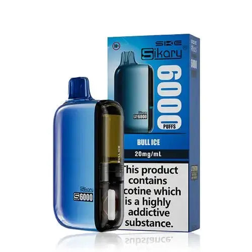 SKE Sikary S6000 Disposable Vape Kit-Box of 5