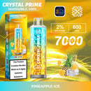 Crystal Prime 7000 Puffs Disposable Vape Pod Device 20MG