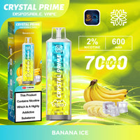 Crystal Prime 7000 Puffs Disposable Vape Pod Device 20MG