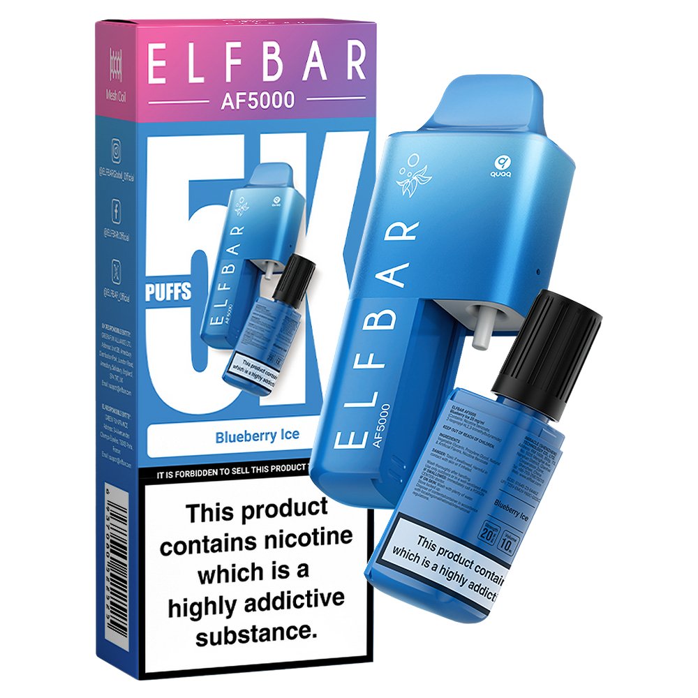 Elf bar AF5000 Puffs Disposable Vape Device - 20MG