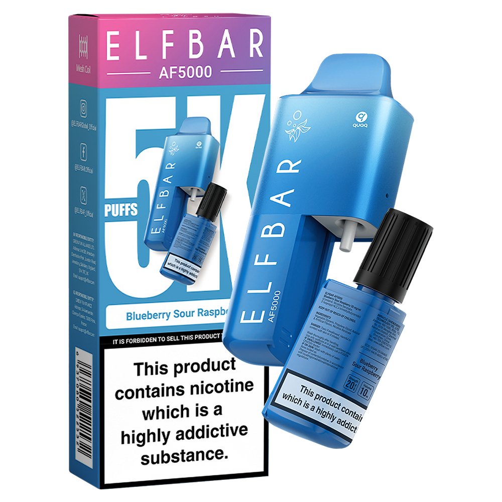 Elf bar AF5000 Puffs Disposable Vape Device - 20MG