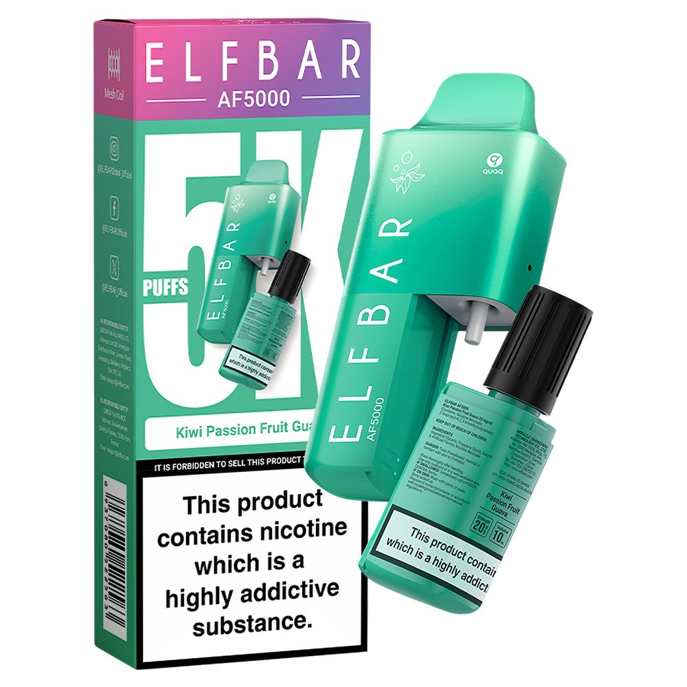 Elf bar AF5000 Puffs Disposable Vape Device - 20MG
