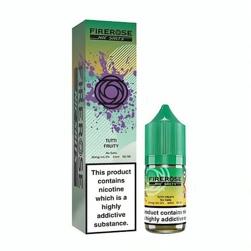 Firerose 5000 10ml Nic Salts E-liquids - Box of 10