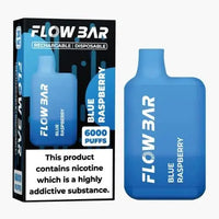 Flow Bar 6000 Disposable Vape Pod Device 0MG - Box of 10