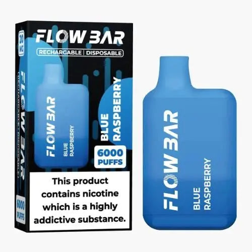 Flow Bar 6000 Disposable Vape Pod Device 0MG - Box of 10