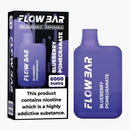 Flow Bar 6000 Disposable Vape Pod Device 0MG - Box of 10