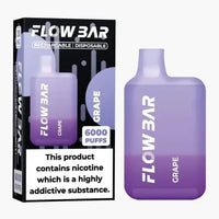 Flow Bar 6000 Disposable Vape Pod Device 0MG - Box of 10