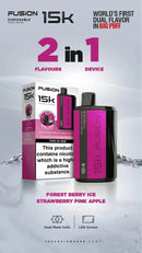 2 IN 1 FUSION 15K PUFFS DISPOSABLE VAPE POD KIT