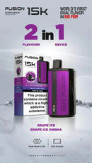 2 IN 1 FUSION 15K PUFFS DISPOSABLE VAPE POD KIT