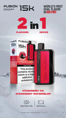 2 IN 1 FUSION 15K PUFFS DISPOSABLE VAPE POD KIT