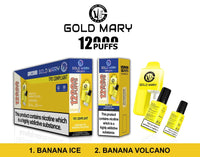 Gold Mary 12000 Puffs Disposable Vape Box of 5