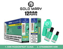 Gold Mary 12000 Puffs Disposable Vape Box of 5