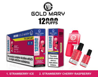 Gold Mary 12000 Puffs Disposable Vape Box of 5