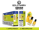 Gold Mary 12000 Puffs Disposable Vape Box of 5