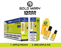 Gold Mary 12000 Puffs Disposable Vape Box of 5