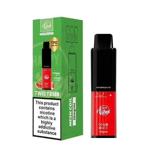 Happy Vibe2400 Disposable Device 20MG - Box of 5