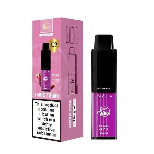 Happy Vibe2400 Disposable Device 20MG - Box of 5