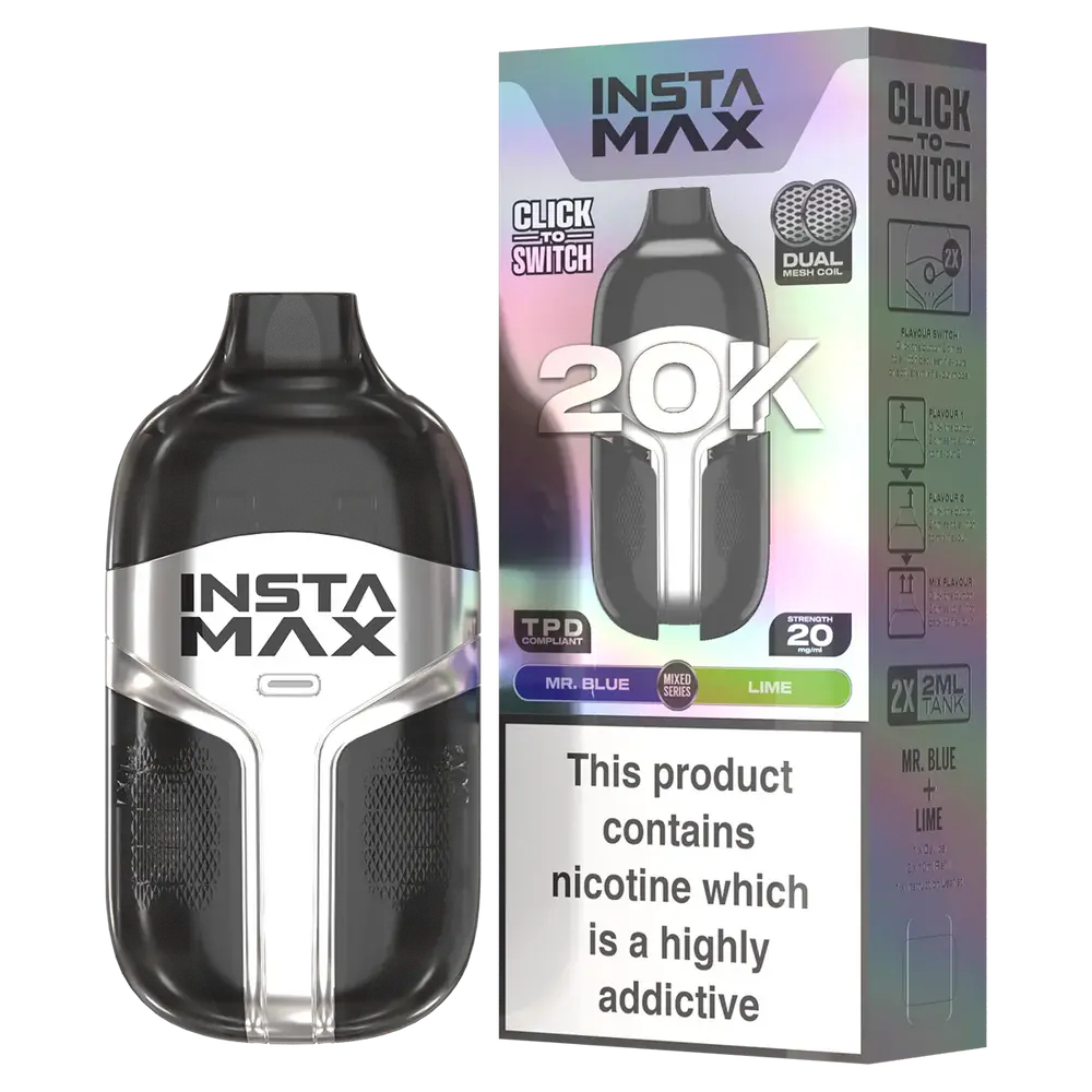 Insta Max 20000 Puffs Disposable Vape pack of 5