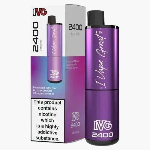 IVG 2400 Disposable Pod Device 20MG - Box of 5