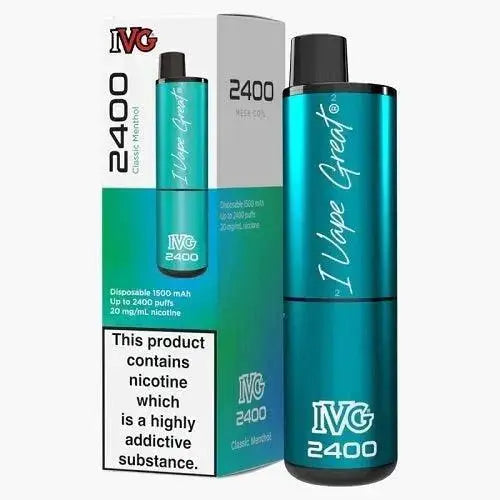 IVG 2400 Disposable Pod Device 20MG - Box of 5