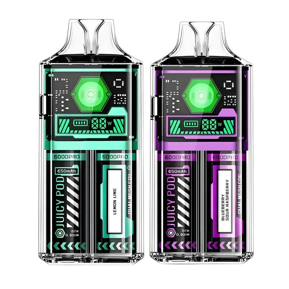 Juicy Pod Good Pro 6000 Puffs Disposable Vape Box of 5