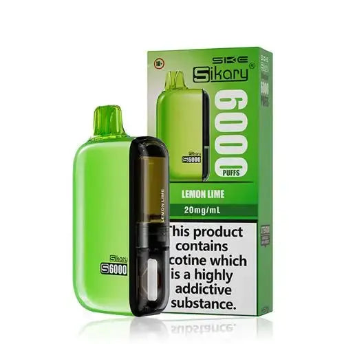 SKE Sikary S6000 Disposable Vape Kit-Box of 5