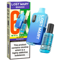 Lost Mary BM6000 Disposable Rechargeable Vape Kit 6000 Puffs