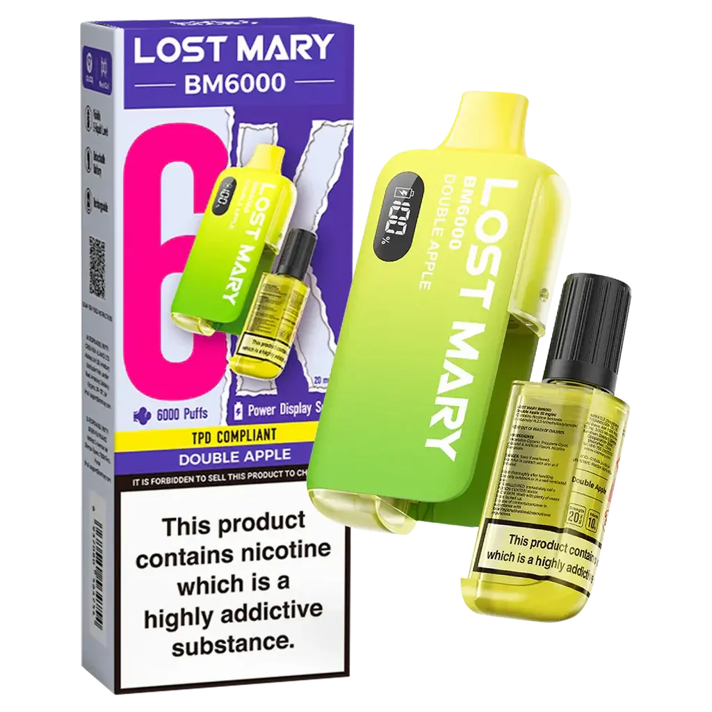 Lost Mary BM6000 Disposable Rechargeable Vape Kit 6000 Puffs