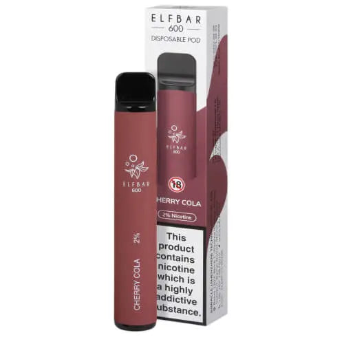 Elf Bar 600 Puff Disposable Vape Pod Device 20MG | Box of 10