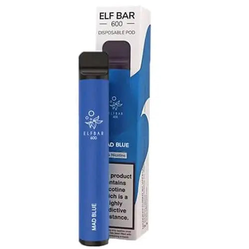 Elf Bar 600 Puff Disposable Vape Pod Device 20MG | Box of 10