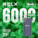 Relx Max Go 6000 Disposable Vape- Box of 5