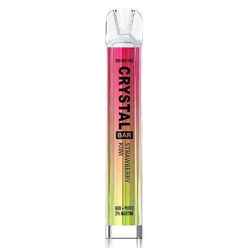 SKE Crystal 600 Puffs Disposable Vape Pod Device 20MG - box of 10