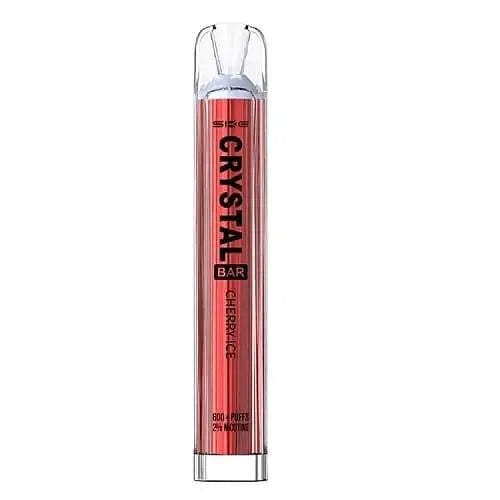SKE Crystal 600 Puffs Disposable Vape Pod Device 20MG - box of 10