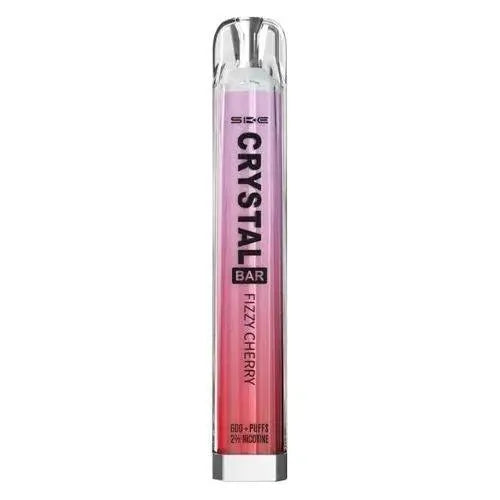 SKE Crystal 600 Puffs Disposable Vape Pod Device 20MG - box of 10