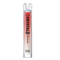 SKE Crystal 600 Puffs Disposable Vape Pod Device 20MG - box of 10