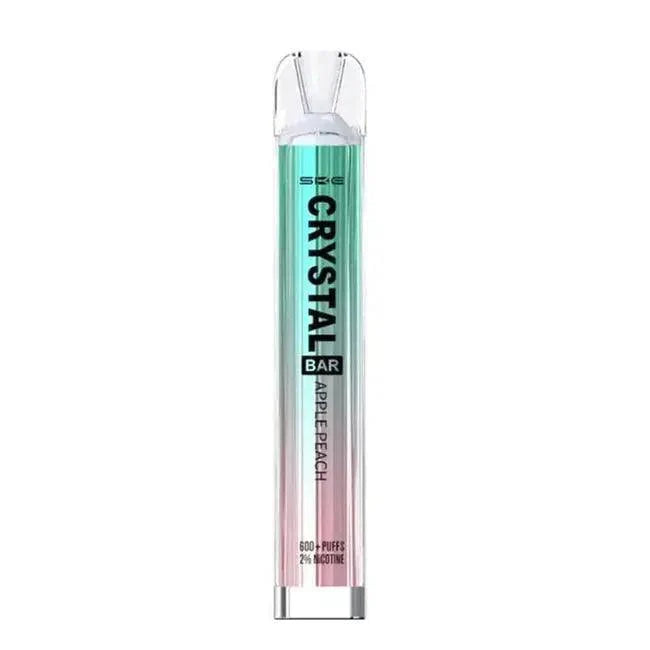 SKE Crystal 600 Puffs Disposable Vape Pod Device 20MG - box of 10