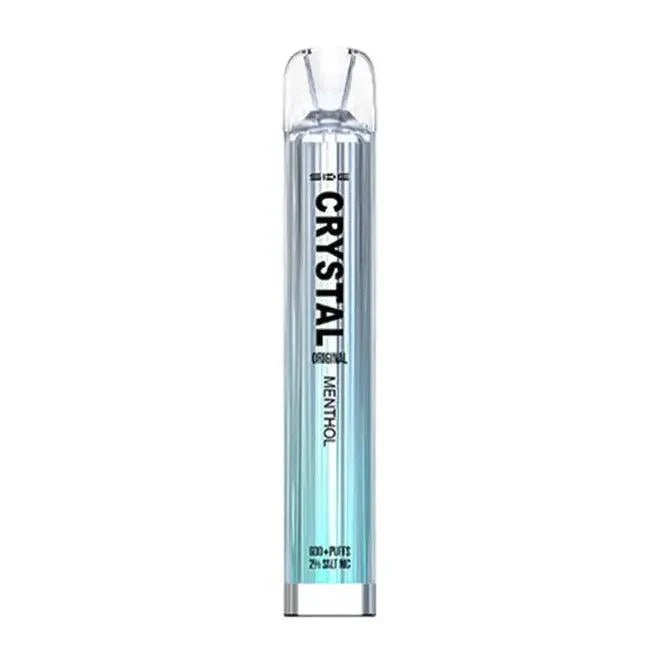SKE Crystal 600 Puffs Disposable Vape Pod Device 20MG - box of 10