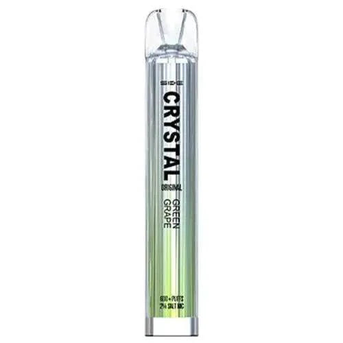 SKE Crystal 600 Puffs Disposable Vape Pod Device 20MG - box of 10
