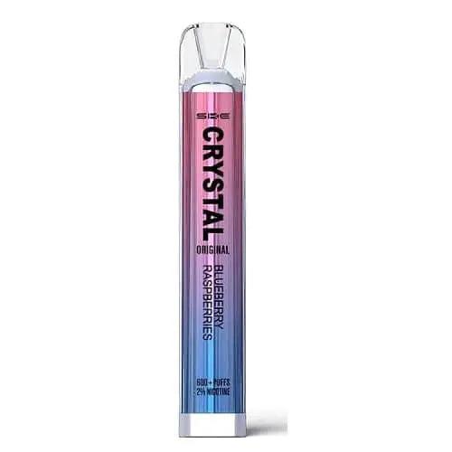 SKE Crystal 600 Puffs Disposable Vape Pod Device 20MG - box of 10