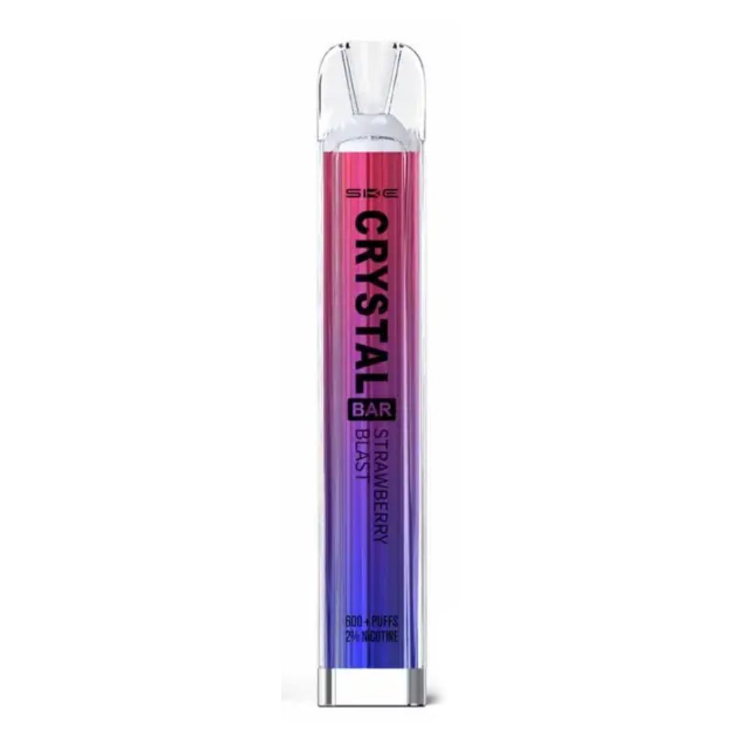 Ske Crystal Bar 600 Puffs Disposable Vape Device 20MG [Box of 10]