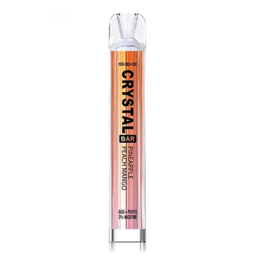Ske Crystal Bar 600 Puffs Disposable Vape Device 20MG [Box of 10]
