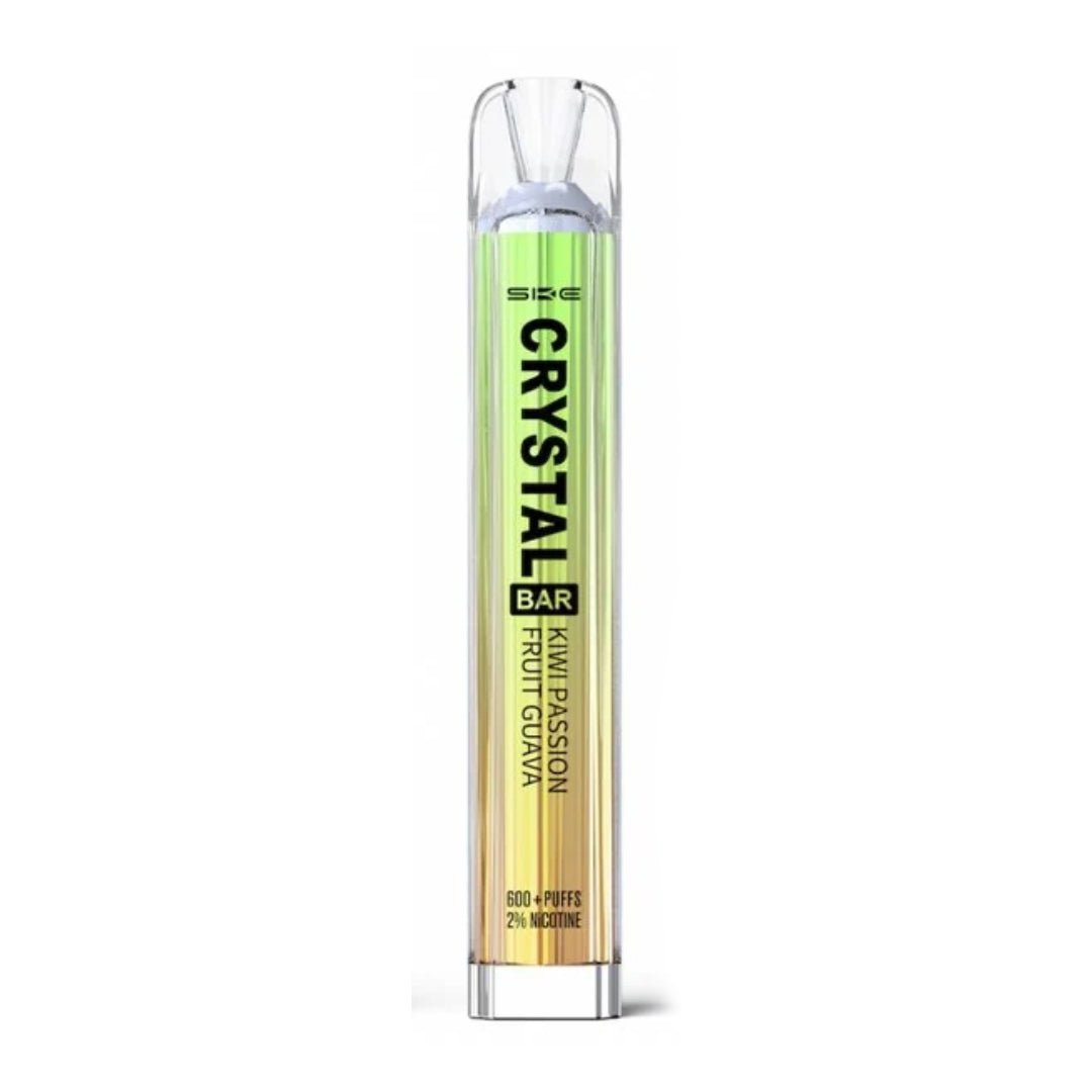 Ske Crystal Bar 600 Puffs Disposable Vape Device 20MG [Box of 10]