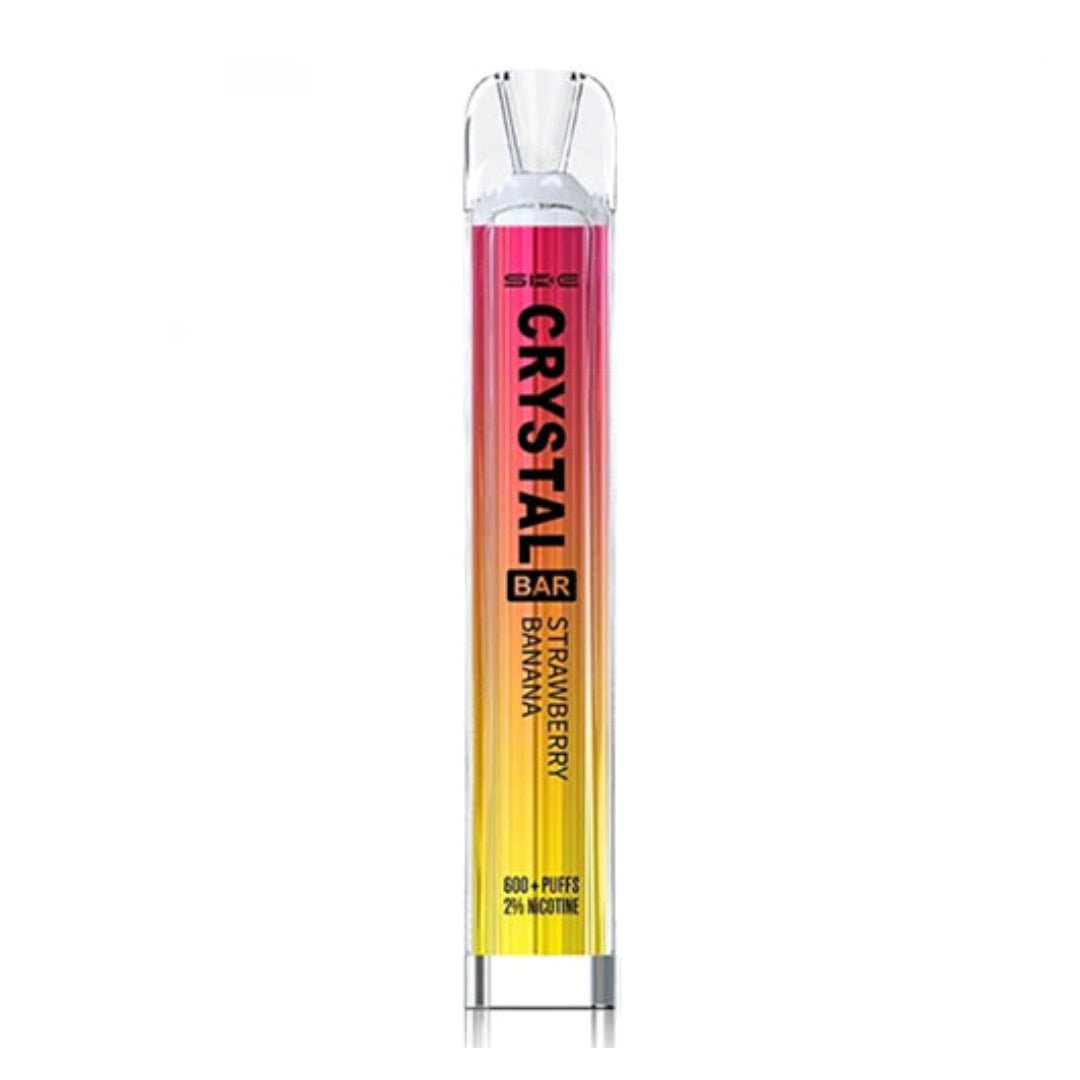 Ske Crystal Bar 600 Puffs Disposable Vape Device 20MG [Box of 10]