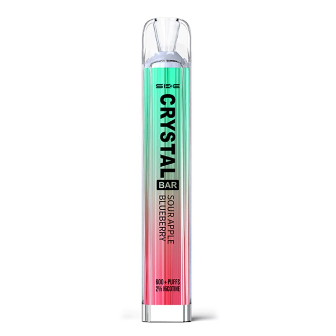 Ske Crystal Bar 600 Puffs Disposable Vape Device 20MG [Box of 10]